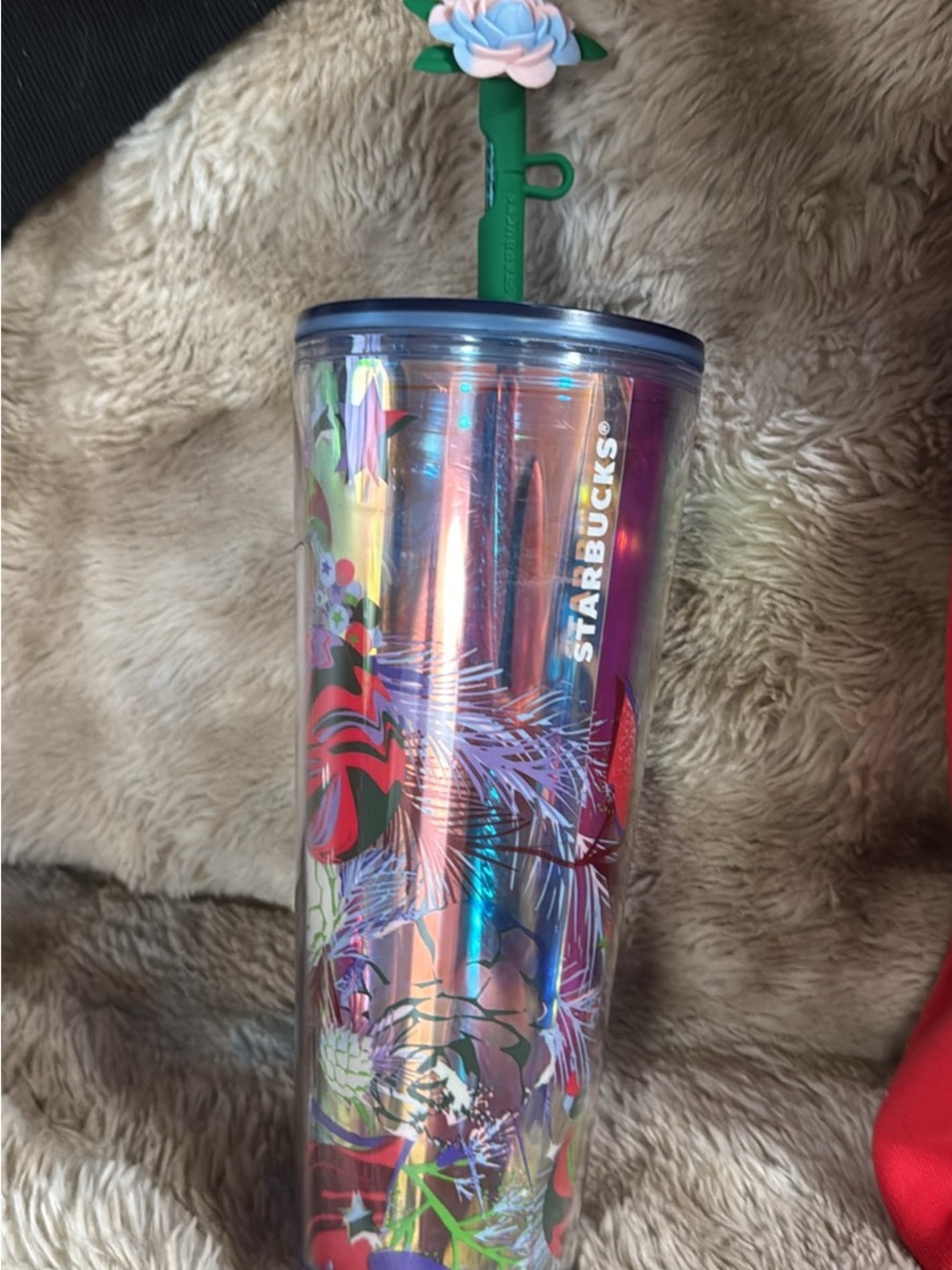 Starbucks Tumbler with straw topper